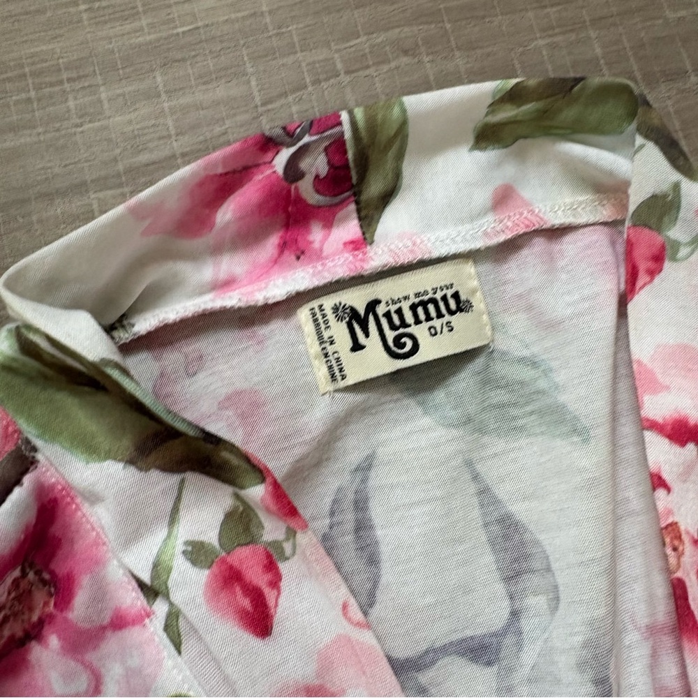 Show Me Your MUMU Brie Garden of Florals Kimono Robe - Picture 3 of 8